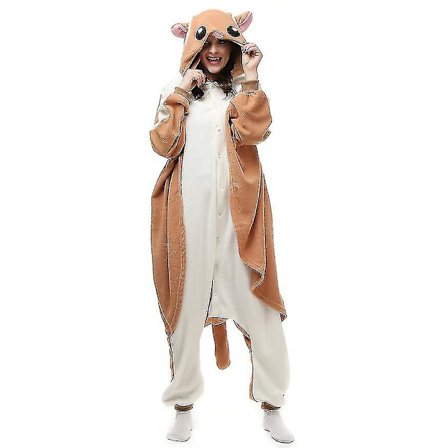 Flyvende egern Pyjamas Dyr Onesie Unicorn Pyjamas Pegasus kostume Kigurumi Pyjamas Halloween Cosplay V