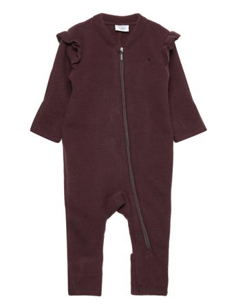 Jumpsuit Långärmad Bodysuit Brun Hust & Claire