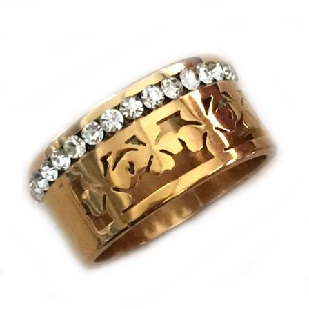 Ringe i rustfrit stål