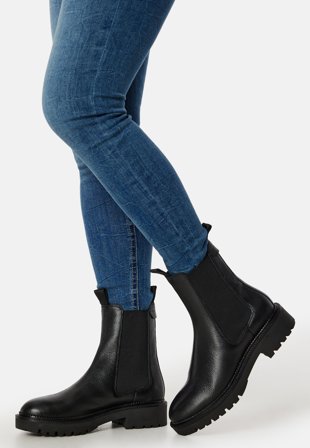 GANT Kelliin Chelsea Leather Boot G00 Black Sko