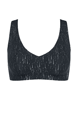 Sloggi ZERO Feel 2.0 Festive Bralette Bh Dam Svart S