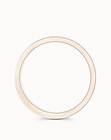 Giftering Frank i Matt Design 18K Rose Gull - Gifteringer fra VANBRUUN