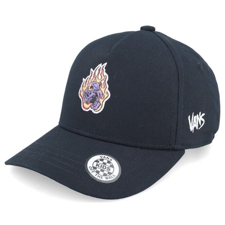 Vans - Sort adjustable Kasket - Cypress Strapback Black Adjustable @ Hatstore