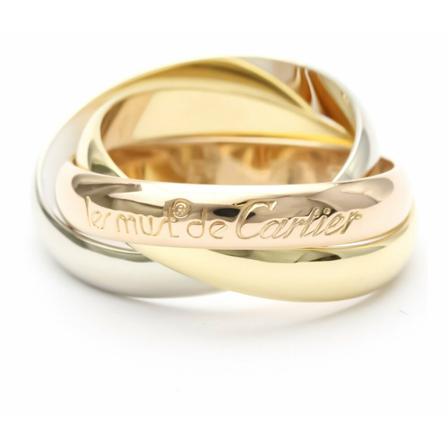 Cartier Vintage Pre-owned Ring Gul, Dame Vintage Smykker, Størrelse: ONE Size