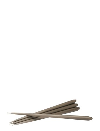 STOFF Nagel Stoff Nagel Taper Candles By Ester & Erik (Box W/6 Pcs) - Grey - ONE SIZE