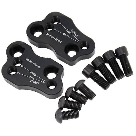 Honda Goldwing Gold Wing Gl1800 Gl 1800 2018 2019 2020 moottoripyörän ohjaustangon kiinnike nostettu pidennetty ohjaustangon asennusnostin osatBY