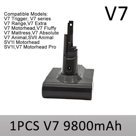 100 % nytt uppladdningsbart batteri för dammsugare för Dyson V6 V7 V8-serien SV07 DC62 DC58 DC31 Absolute Fluffy Animal Pro Bateria