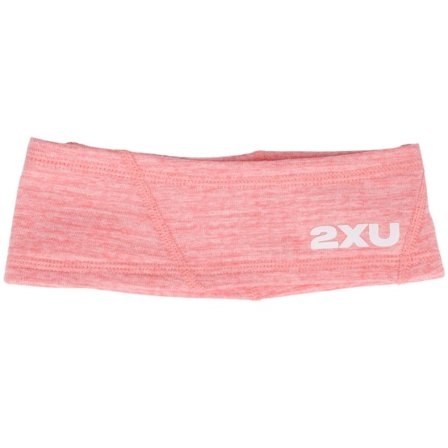 2XU - Rosa headband Mütze - Ignition Pink Glow/White Reflective Headband @ Hatstore