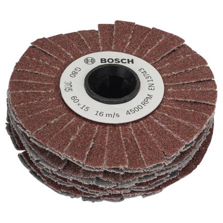 Bosch DIY 1600A00154 Slipetrinse fleksibel, 15 mm K80, Maskintilbehør & forbruk