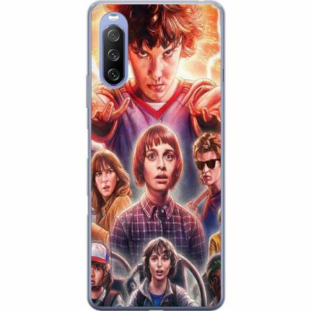 Sony Xperia 10 Iii Lite Genomskinligt Skal Stranger Things