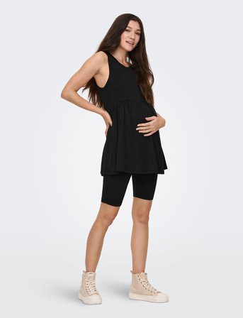 Only Maternity Olmlovely Life Shorts Jrs Mat 2 Pack Aop - Black - XXL