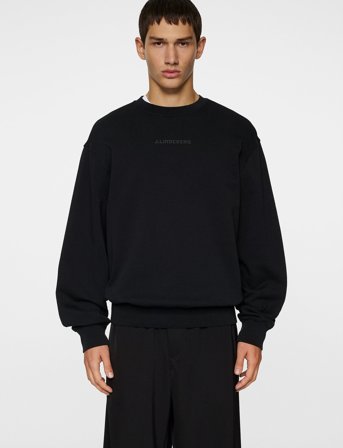 J. Lindeberg Callan Crew Neck - Black - S