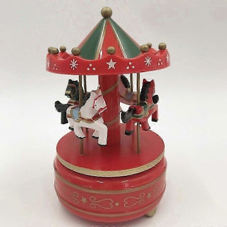 Juldekoration Ornament Karusell Oktav Speldosa Födelsedagspresenter Till Barn Nyårsdekorationer Heminredning