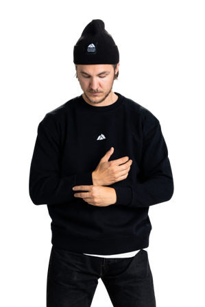 Sweat Jethwear Rooted Noir L