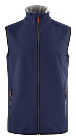 Printer Trial Vest Softshellväst Marinblå Marinblå, Kläder