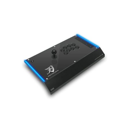 Gamepad - HORI - Fighting Edge Arcade Stick PS3 - Hayabusa Joystick - Kuro-knapper - Touch Screen