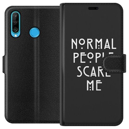 Kompatibelt Lommeboketui til Huawei Huawei P30 lite Normal