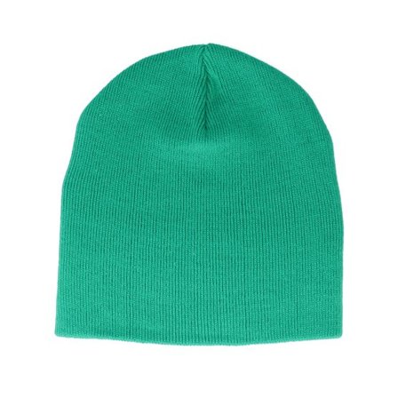 Beechfield - Grön traditionalbeanie Beanie - Kelly Green Traditional Blank Beanie @ Hatstore