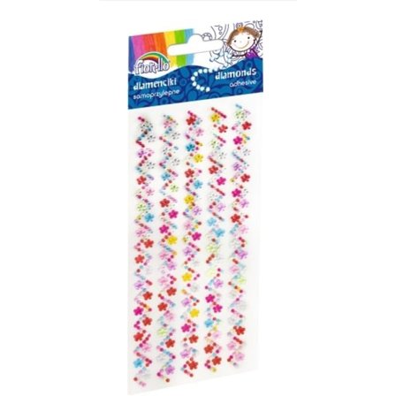 Självhäftande diamantdekaler GR-DS070 blandade färger