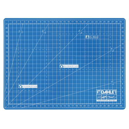Dahle Schneidematte Blau A4