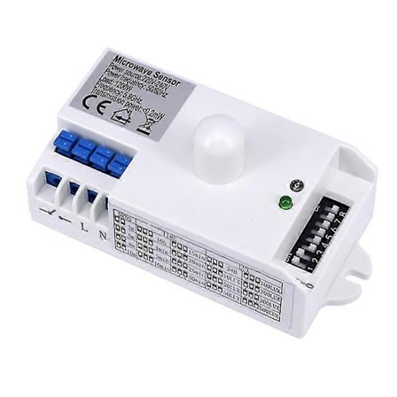 DC 12V-24V 5.8GHz 360 Mikroaalto Liiketunnistin Induktio S