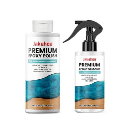 Epoxipoleringskit, 100 ml epoxipoleringsmedel, hartspoleringskit 1 set