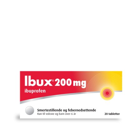 Ibux 200 mg tabletter 20 stk
