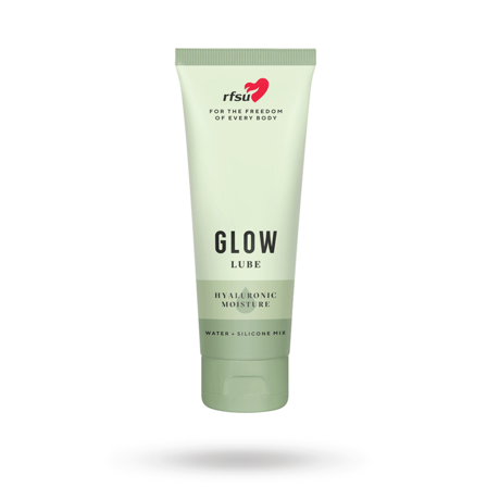 RFSU Glow Lube – lyxigt och vårdande glidmedel 75 ml - Vuxen.se - Silikonbaserat långvarigt glidmedel