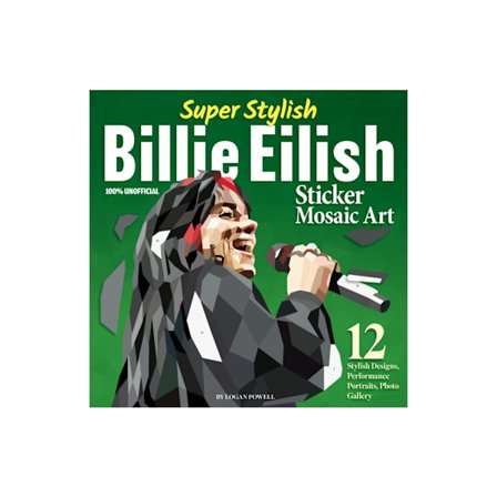 Super Stylish Billie Eilish Sticker Mosaic Art (häftad, eng)