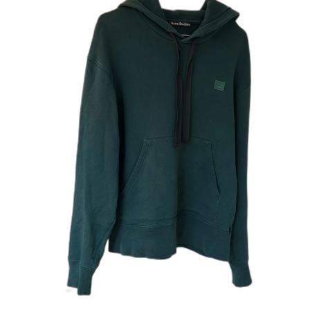 Acne Studios hoodie mörkgrön