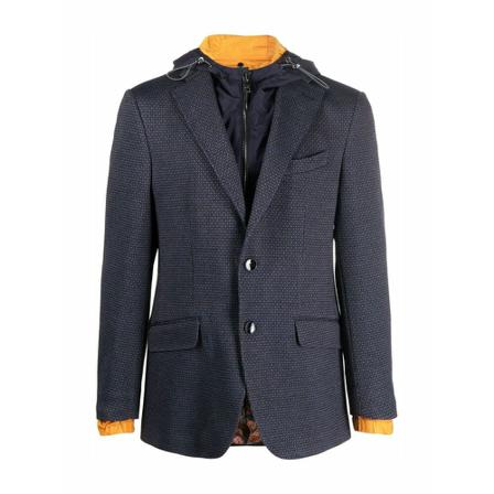 Etro, Blazer Niebieski, Mężczyzna, Rozmiar: M