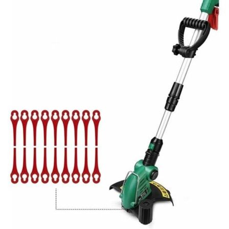 100-pack reservblad för Florabest kanttrimmer LIDL FRTA 20