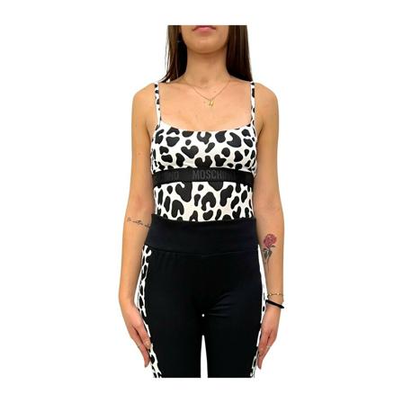 Moschino, Body Zwart, Dames, Maat:M