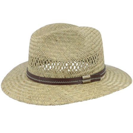 MJM Hats - Beige straw Kapelusz - Storm Straw Natural Straw Hat @ Hatstore