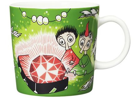 MOOMIN-ARABIA Krus Mummi 0,3l Tufsla og Vifsla