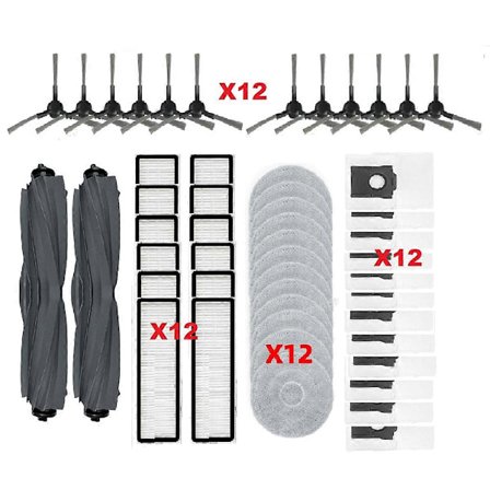 L10s Plus RLL42SD -imurin varaosat, pääharja, sivuharja, HEPA-suodatin, moppityyny Cl