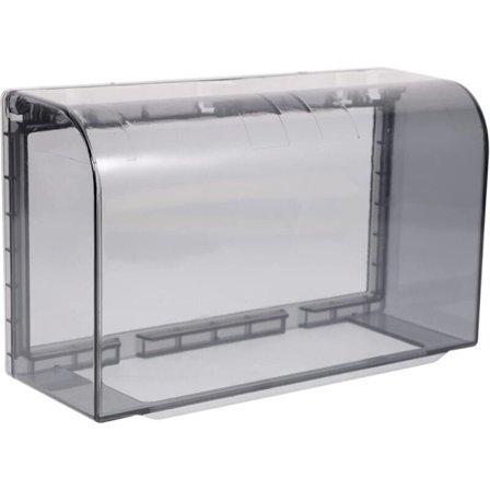 Vandtæt udendørs stikkontakt dæksel - 2 hastigheder - Sort - Kompatibel med Philips