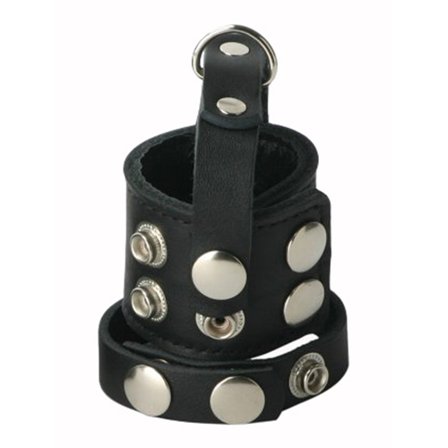 Strict Leather Cock Strap and Ball Stretcher