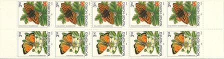 Norge 1994 - AFA 1142Cv-1143Ch - Frimærkehæfte - Postfrisk