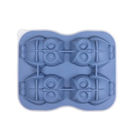 3D isterningforme, stor isterningbakke laver søde isforme, sikker silikone stor isterning til cocktails, juice, fryseforme