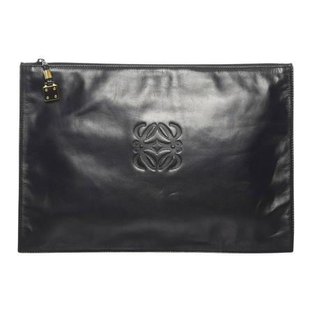 Loewe Pre-owned, Clutches Zwart, unisex, Maat:ONE Size