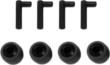 DUSTETT Hjul&axel komplett utbytessats Dustett