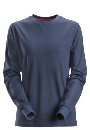 Snickers Workwear 2467 ProtecWork T-skjorte langermet, marineblå XXL, Klær
