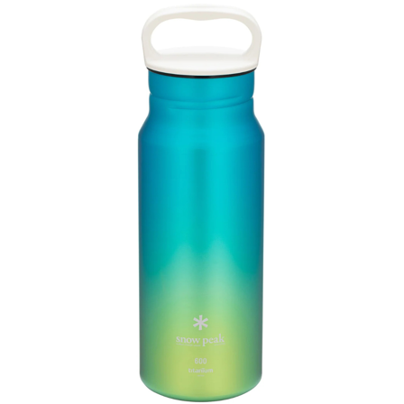 Snow Peak Titanium Aurora Bottle 600 Ocean