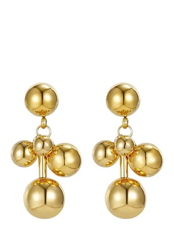 Brea Earring Gold Bud To Rose