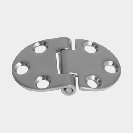 Luckgångjärn Roca, 47 x 30 mm, med omvänd öppning, rostfritt stål