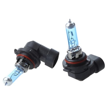 2 x 9006 HB4 6000K Xenon Halogen Forlygtepærer 100W [DB]