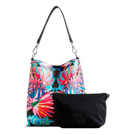 Desigual Tas , Roze , Dames , Maat: ONE Size Schoudertassen
