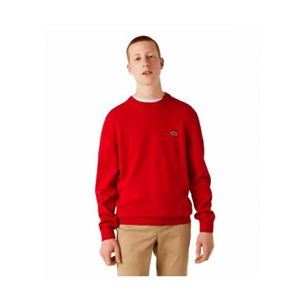 Lacoste, Knitwear Rood, Heren, Maat:XL