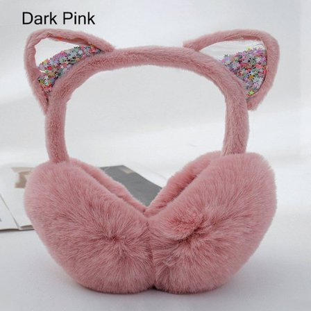 Eläinten kuulosuojaimet korvanlämmittimet TUMMAN PINK